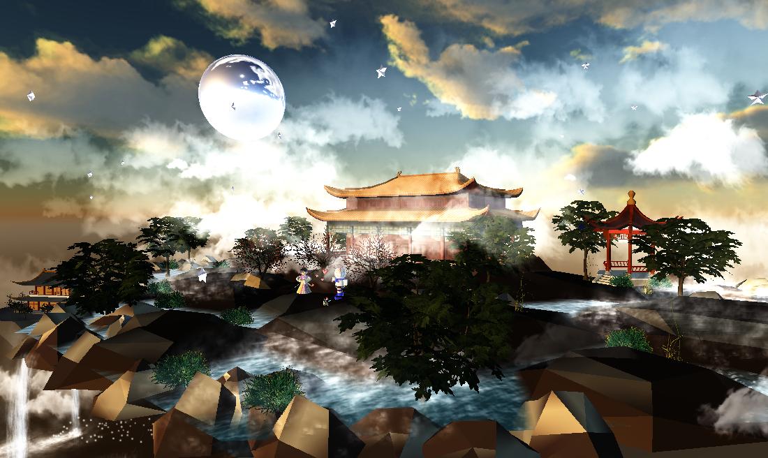 中秋佳节之古今中外友好会晤